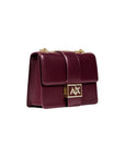 Armani Exchange Bordeaux Polyester Handbag