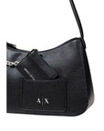 Armani Exchange Black Polyester Handbag