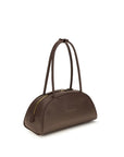 Miu Miu Brown Calf Leather Bos Taurus Shoulder Bag
