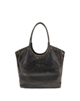 Miu Miu Brown Calf Leather Bos Taurus Shoulder Bag