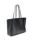 Tory Burch Black Calf Leather Bos Taurus Handbag