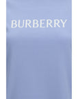 Burberry Blue Cotton T-Shirt