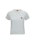 Kenzo White Cotton T-Shirt