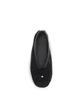 Ganni Black Polyethylene Ballet Flats