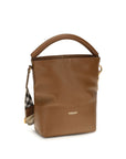Burberry Brown Calf Leather Bos Taurus Backet Bag