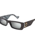 Gucci Brown Acetate Sunglasses