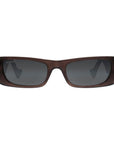 Gucci Brown Acetate Sunglasses
