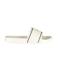 Tommy Hilfiger White Polyurethane Women's Slipper