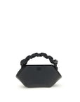Ganni Black Recycled Polyester Handbag