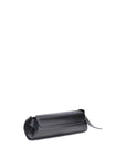 Jil Sander Black Calf Leather Bos Taurus Shoulder Bag