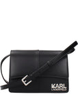 Karl Lagerfeld Black Polyethylene Crossbody Bag