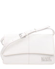 Karl Lagerfeld White Polyethylene Crossbody Bag
