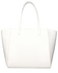 Karl Lagerfeld White Polyethylene Shoulder Bag