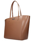 Karl Lagerfeld Brown Polyethylene Shoulder Bag
