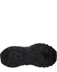 Versace Black Fabric Chunky Sneakers