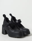 Dr. Martens Black Leather Platform Pumps