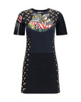 Marine Serre Black Cotton Casual Dress