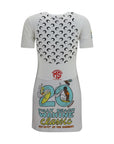 Marine Serre White Cotton Casual Dress