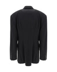 Balenciaga Black Wool Oves Aries Blazer