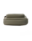 Burberry Small Branded Dark Fern Green Grainy Leather Camera Crossbody Bag