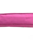 Versace Small Dahlia Nylon Fabric Medusa Pendant Crossbody Shoulder Purse Bag