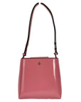 Tory Burch Patent Emerson Small Bucket Bag Purse