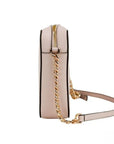 Michael Kors Adult Saffiano Leather East West Crossbody Handbag With 2 Slit Pockets