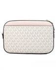 Michael Kors Adult Saffiano Leather Chain Zip Crossbody Handbag