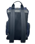 Versace Medusa Nylon Buckle Drawstring Backpack Bag