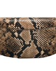 Michael Kors Mila Small Snakeskin Messenger Crossbody Bag