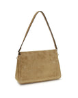 Tory Burch Beige Calf Leather Bos Taurus Shoulder Bag