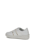 Valentino Garavani White Calf Leather Bos Taurus Sneakers