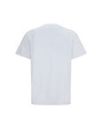 Ganni White Cotton T-Shirt