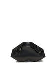 Alexander McQueen Black Calf Leather Bos Taurus Clutch Bag