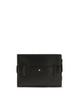 Balmain Black Lamb Ovis Aries Aries Clutch Bag