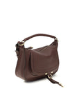 Chloé Bordeaux Calf Leather Bos Taurus Shoulder Bag
