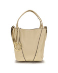 Chloé Beige Calf Leather Bos Taurus Shoulder Bag