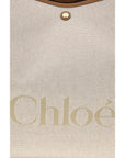 Chloé Beige Cotton Shoulder Bag