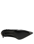 Dolce & Gabbana Black Over The Knee Sock Pumps Boots Shoes