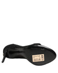 Dolce & Gabbana Black Nylon Mesh Sock Style Boots Shoes