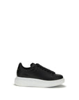 Alexander McQueen Black Calf Leather Bos Taurus Platform Sneakers