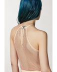 Patrizia Pepe Pink Polyester Tank Tops