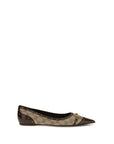 Gucci Beige Polyester Ballet Flats