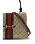 Gucci Beige Polyester Handbag