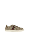 Gucci Beige Polyester Athletic Sneakers