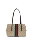 Gucci Beige Cotton Handbag