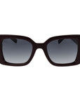 Tommy Hilfiger Burgundy Acetate Sunglasses