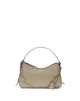 Prada Gray Calf Leather Bos Taurus Shoulder Bag