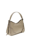 Prada Gray Calf Leather Bos Taurus Shoulder Bag