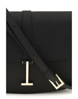Tom Ford Black Calf Leather Bos Taurus Shoulder Bag